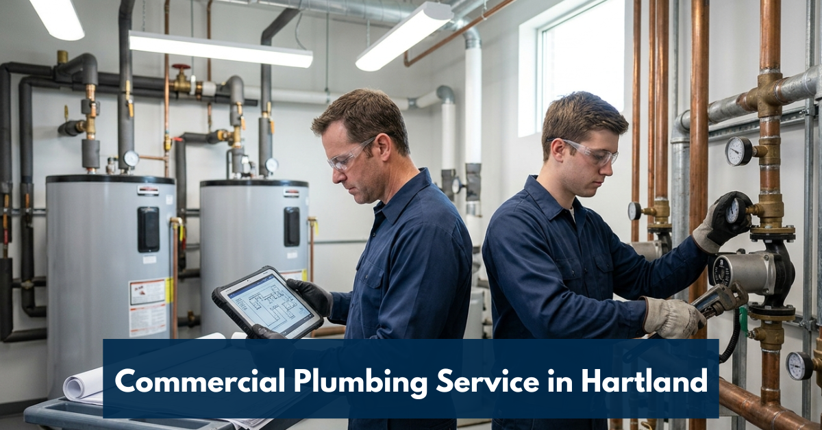 Commercial Plumbing Service In Hartland