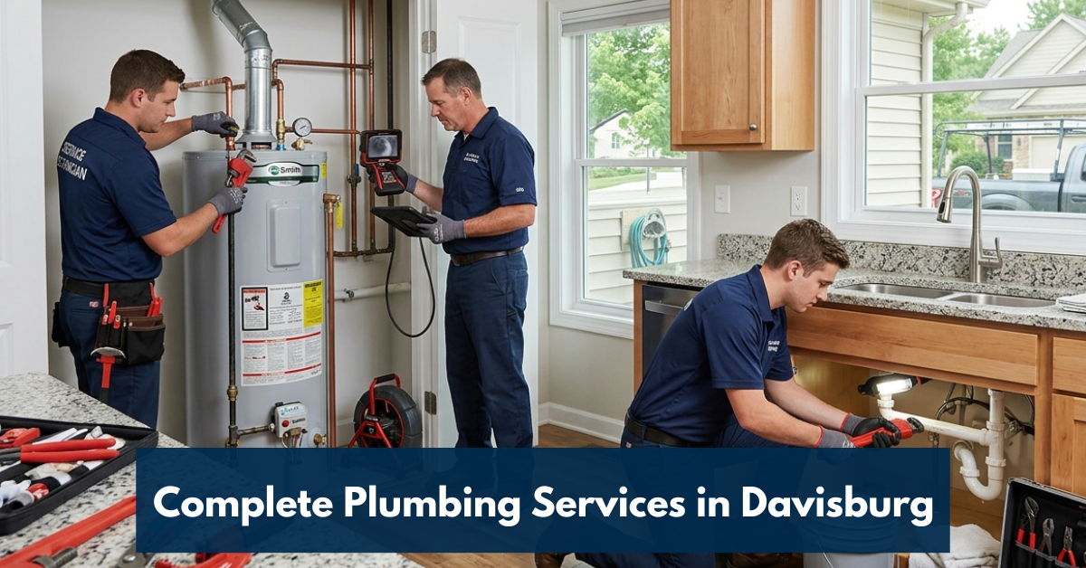 Complete Plumbing Services In Davisburg