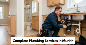 Complete Plumbing Services In Munith