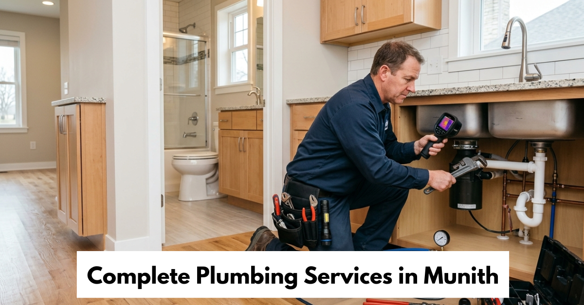 Complete Plumbing Services In Munith