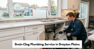 Drain Clog Plumbing Service In Drayton Plains
