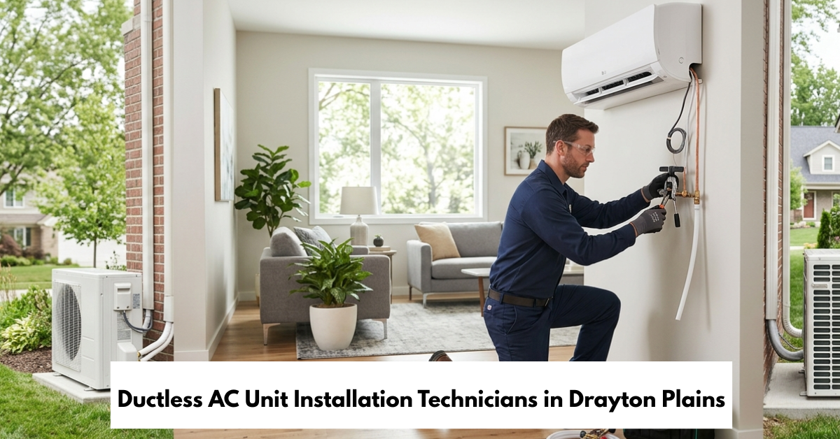 Ductless Ac Unit Installation Technicians In Drayton Plains