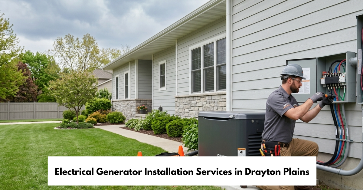 Electrical Generator Installation Services In Drayton Plains