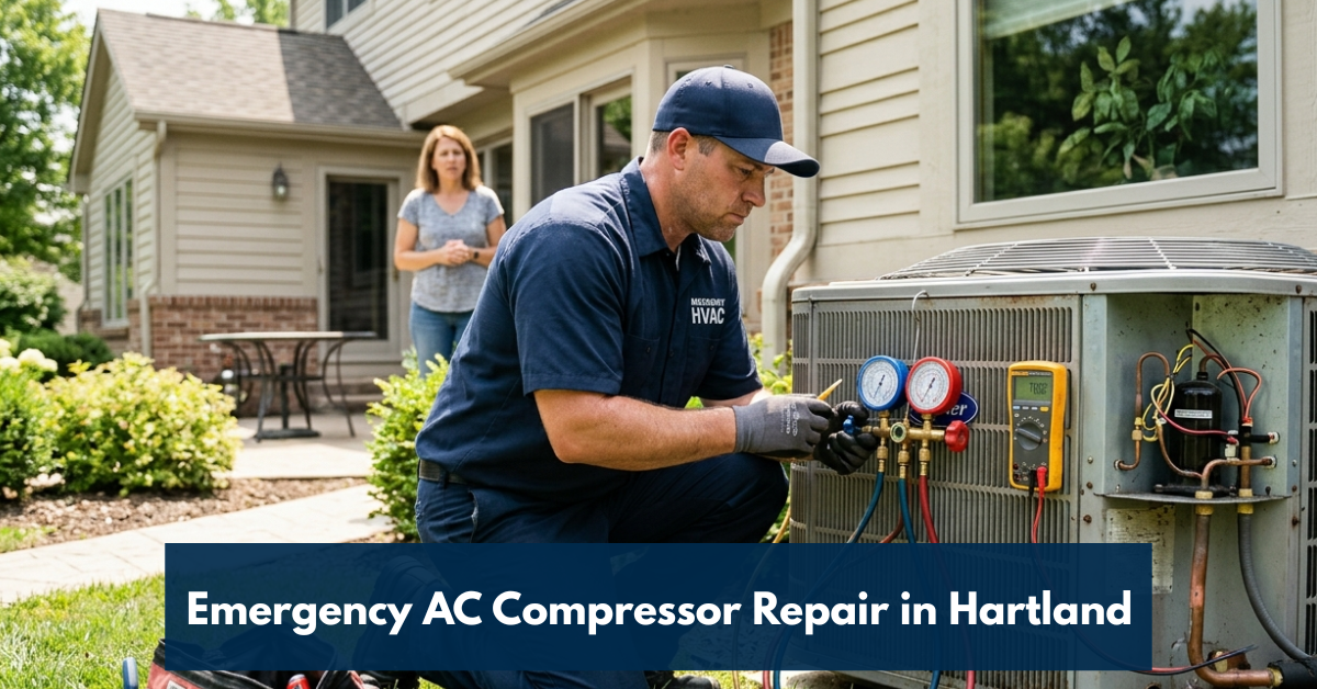 Emergency Ac Compressor Repair In Hartland