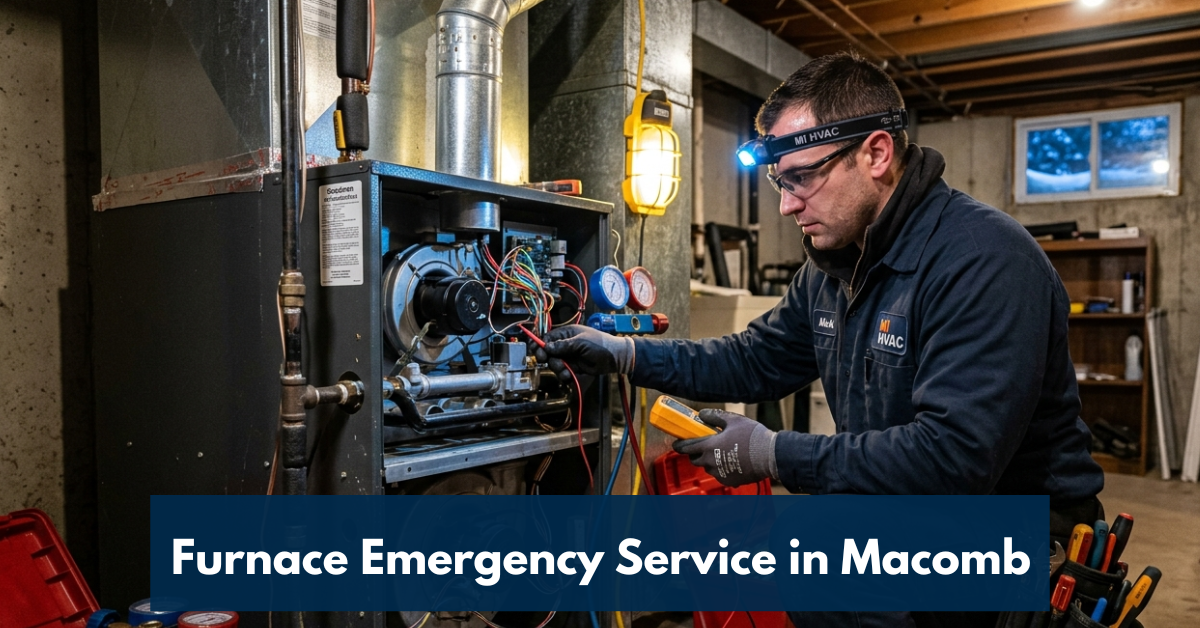 Furnace Emergency Service In Macomb