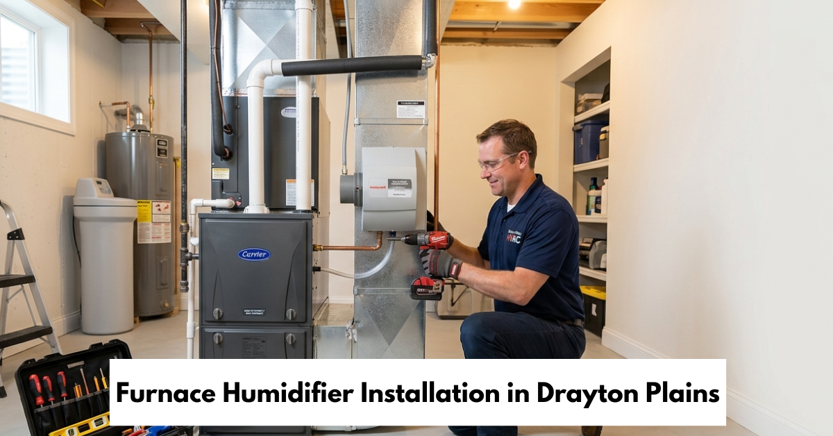 Furnace Humidifier Installation In Drayton Plains
