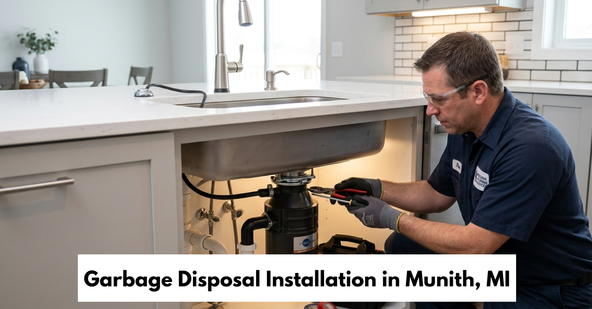 Garbage Disposal Installation In Munith, Mi