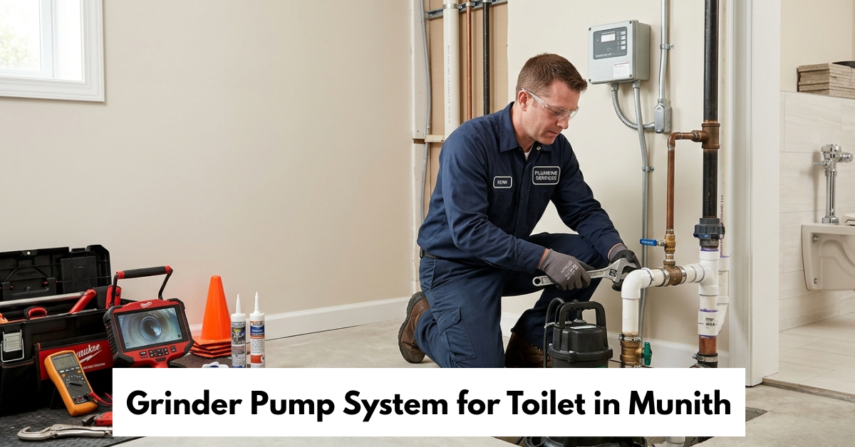 Grinder Pump System For Toilet In Munith