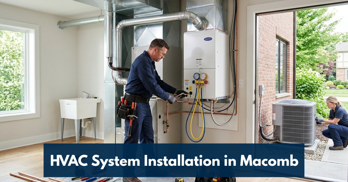 Hvac System Installation In Macomb