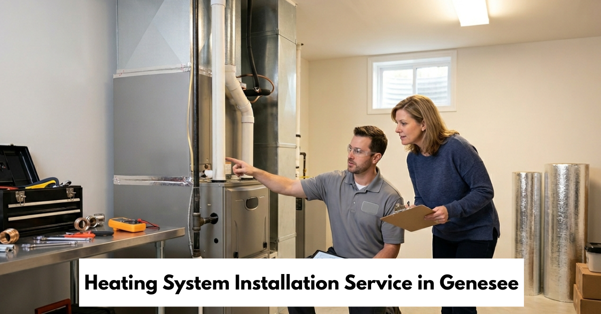Heating System Installation Service In Genesee