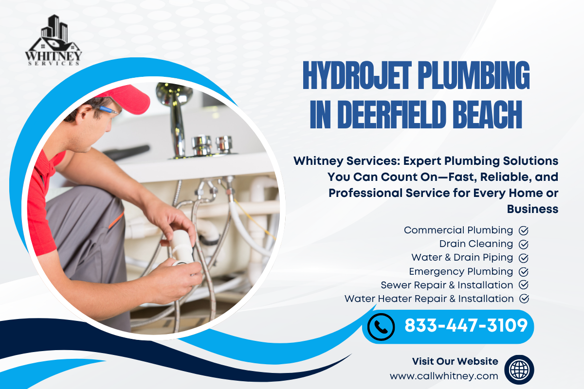 Hydrojet Plumbing In Deerfield Beach