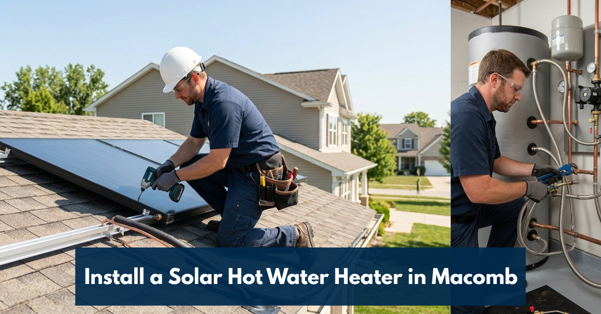 Install A Solar Hot Water Heater In Macomb