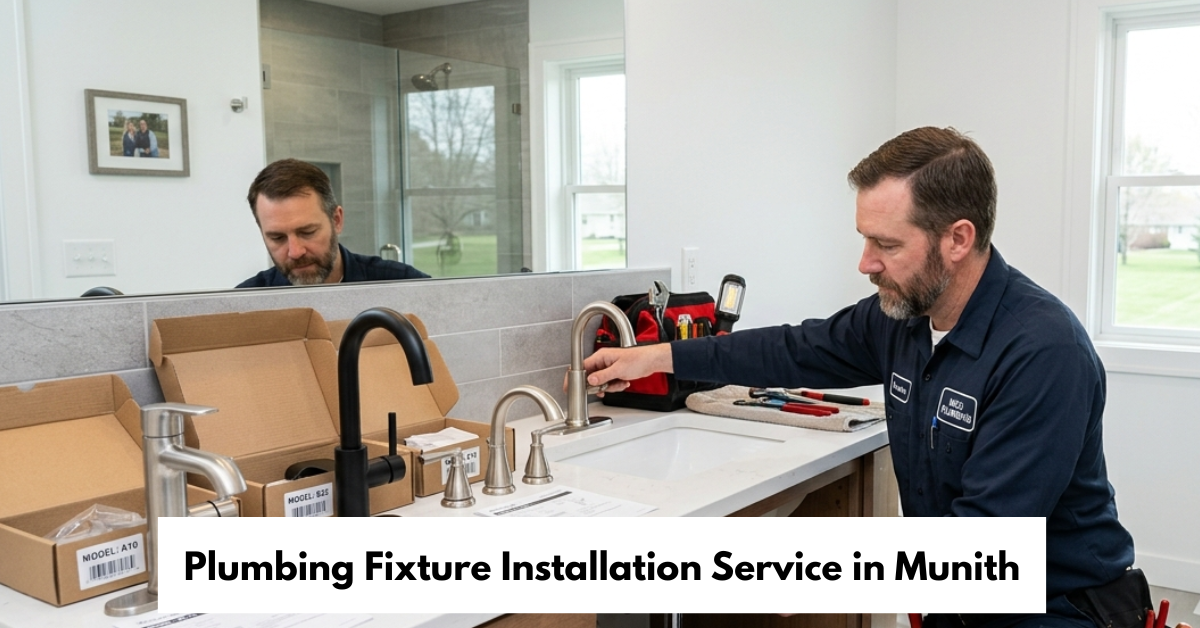 Plumbing Fixture Installation Service In Munith