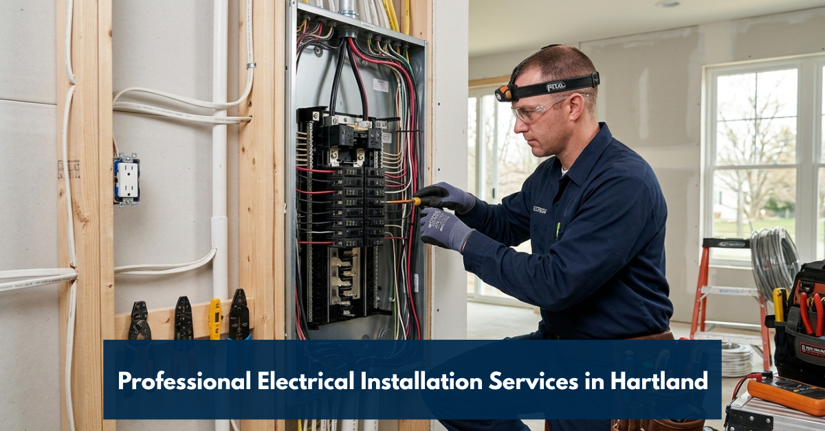 Professional Electrical Installation Services In Hartland
