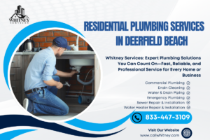 Residential Plumbing Services In Deerfield Beach
