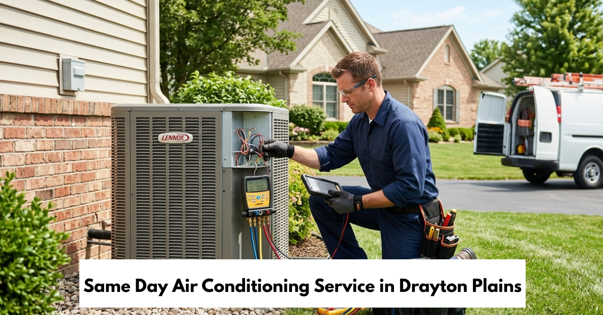Same Day Air Conditioning Service In Drayton Plains