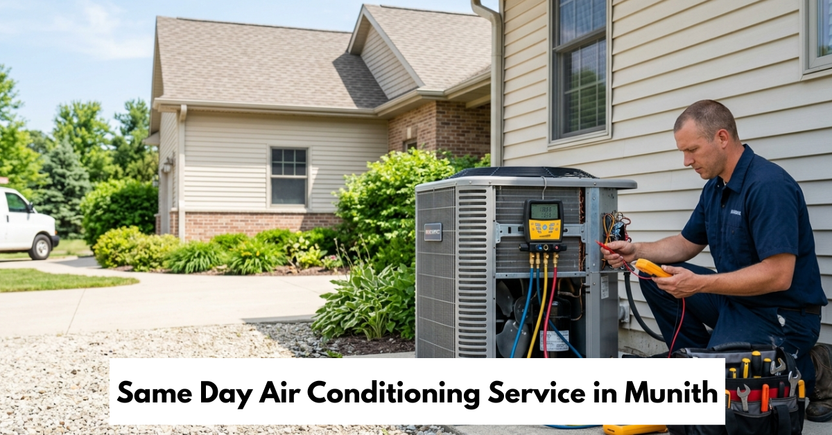 Same Day Air Conditioning Service In Munith