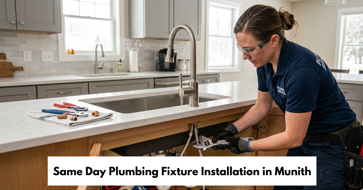Same Day Plumbing Fixture Installation In Munith