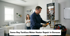 Same Day Tankless Water Heater Repair In Genesee