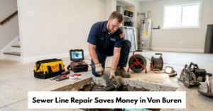 Sewer Line Repair Saves Money In Van Buren