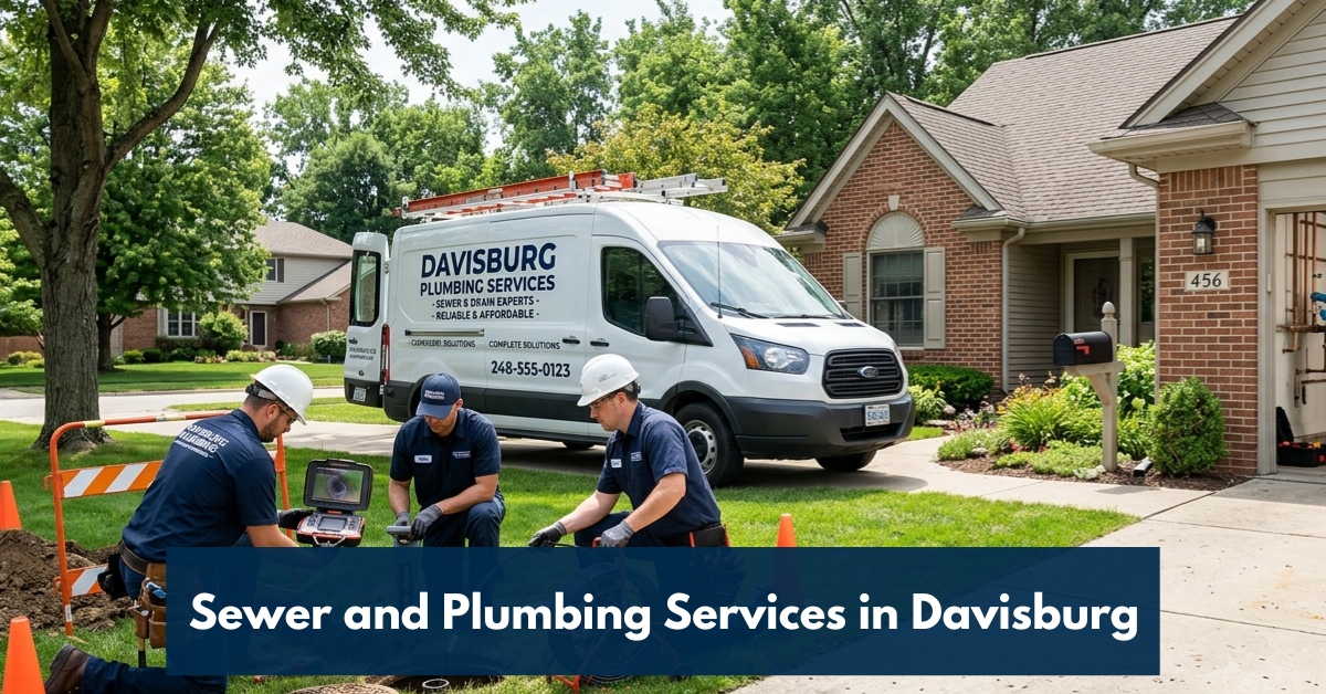 Sewer And Plumbing Services In Davisburg