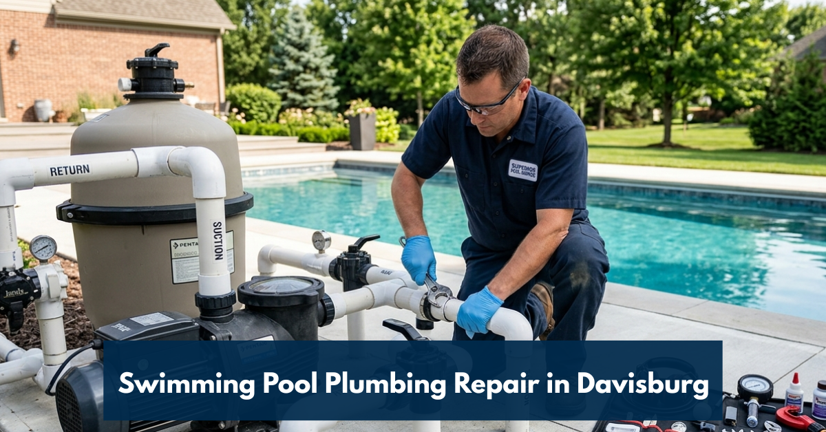 Swimming Pool Plumbing Repair In Davisburg