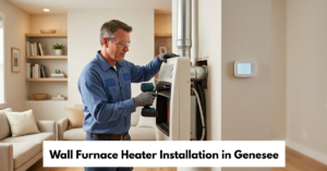 Wall Furnace Heater Installation In Genesee