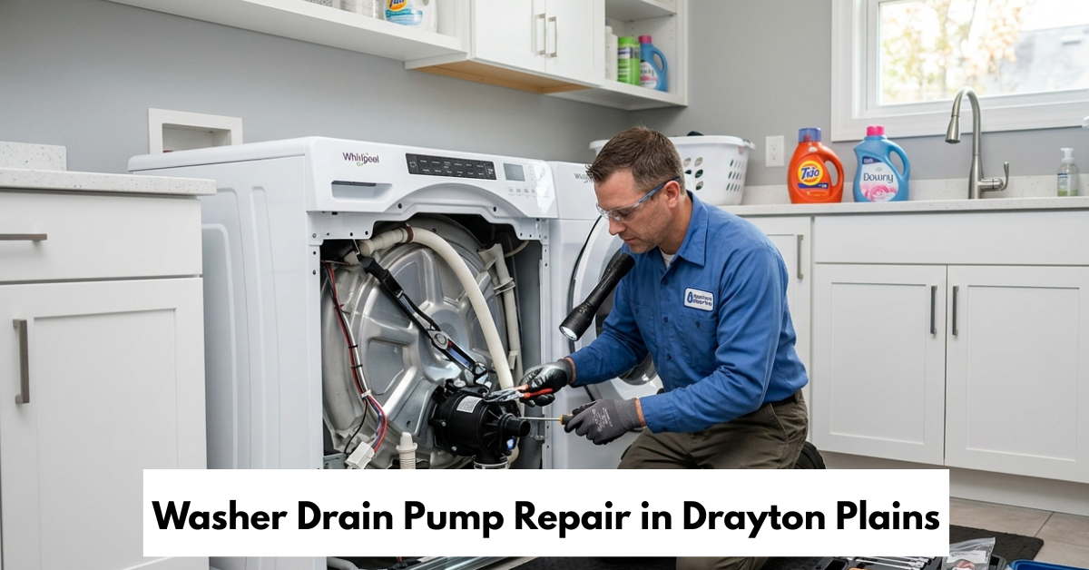 Washer Drain Pump Repair In Drayton Plains