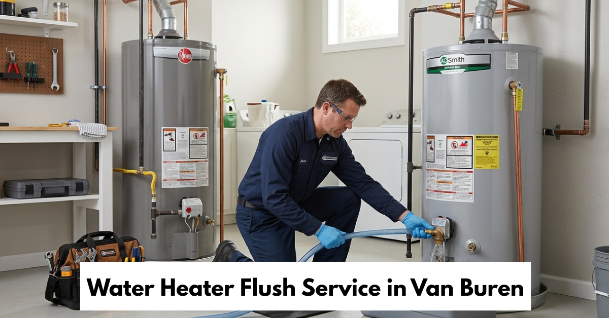 Water Heater Flush Service In Van Buren