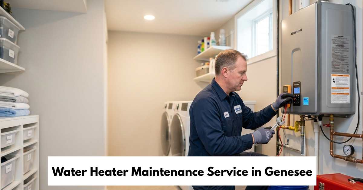 Water Heater Maintenance Service In Genesee
