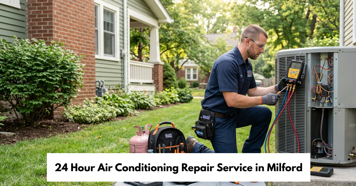 24 Hour Air Conditioning Repair Service In Milford
