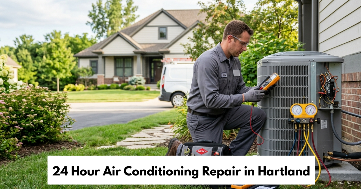 24 Hour Air Conditioning Repair In Hartland