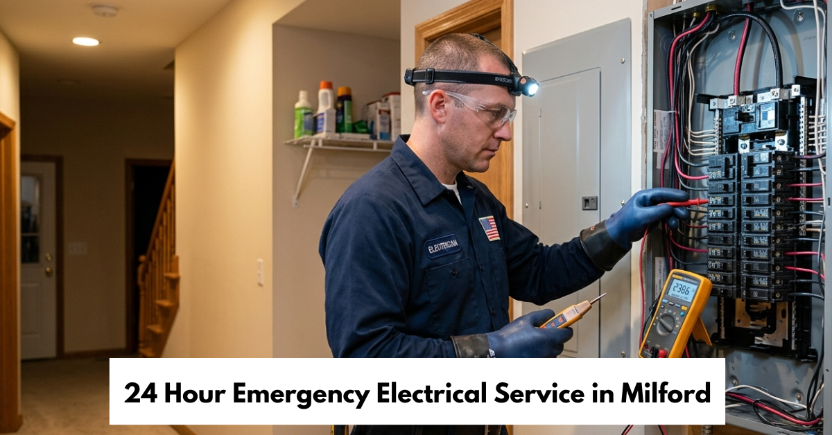 24 Hour Emergency Electrical Service In Milford