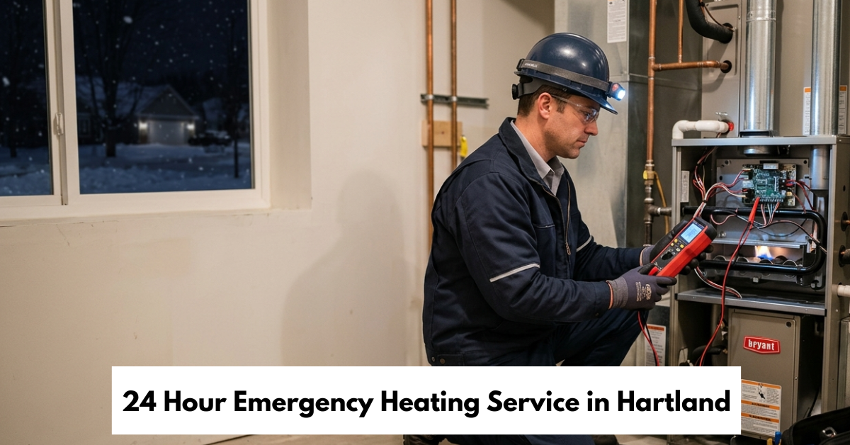 24 Hour Emergency Heating Service In Hartland