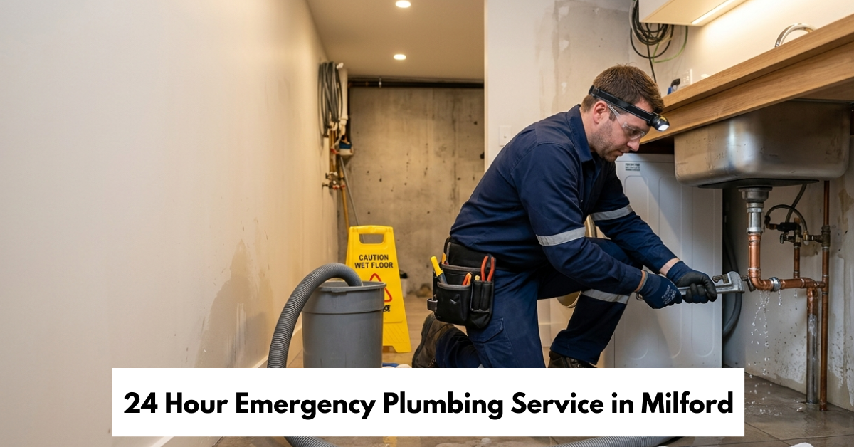 24 Hour Emergency Plumbing Service In Milford