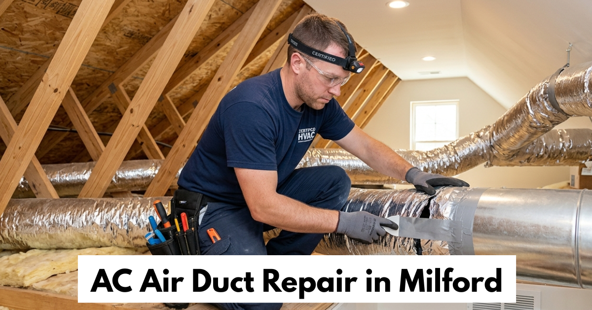 Ac Air Duct Repair In Milford