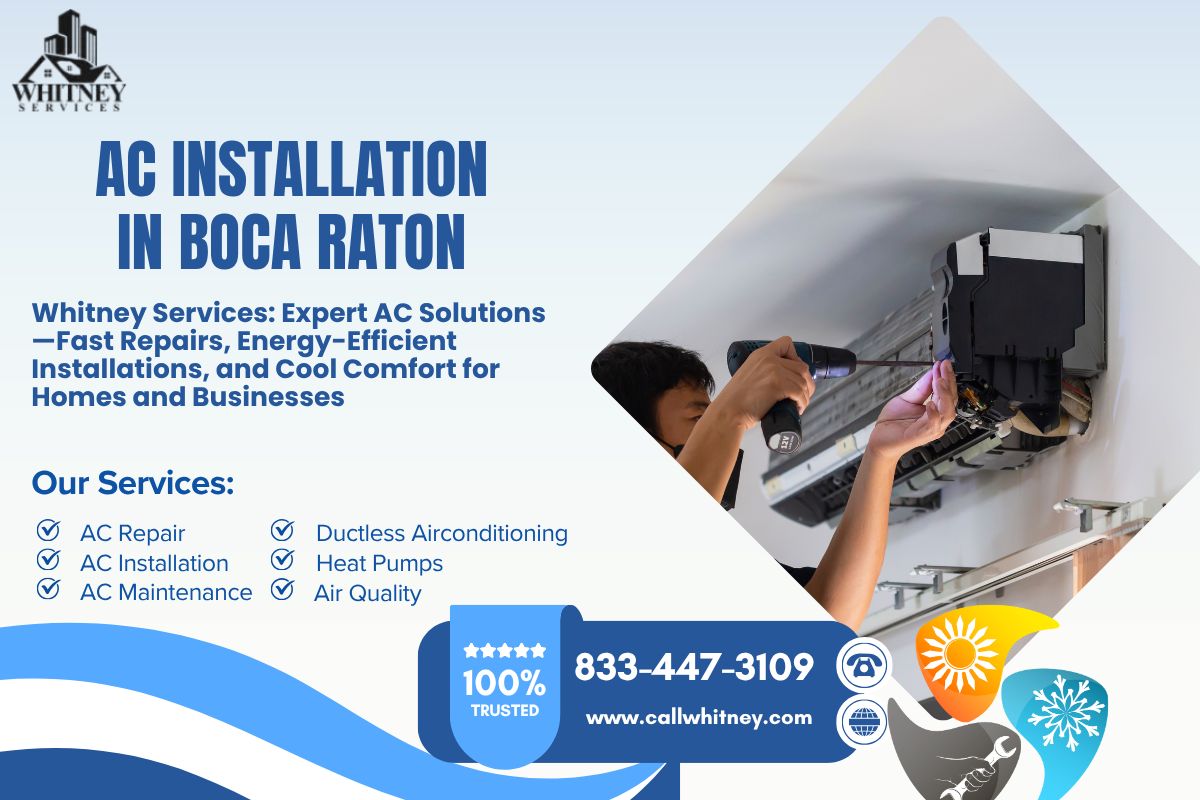 Ac Installation In Boca Raton