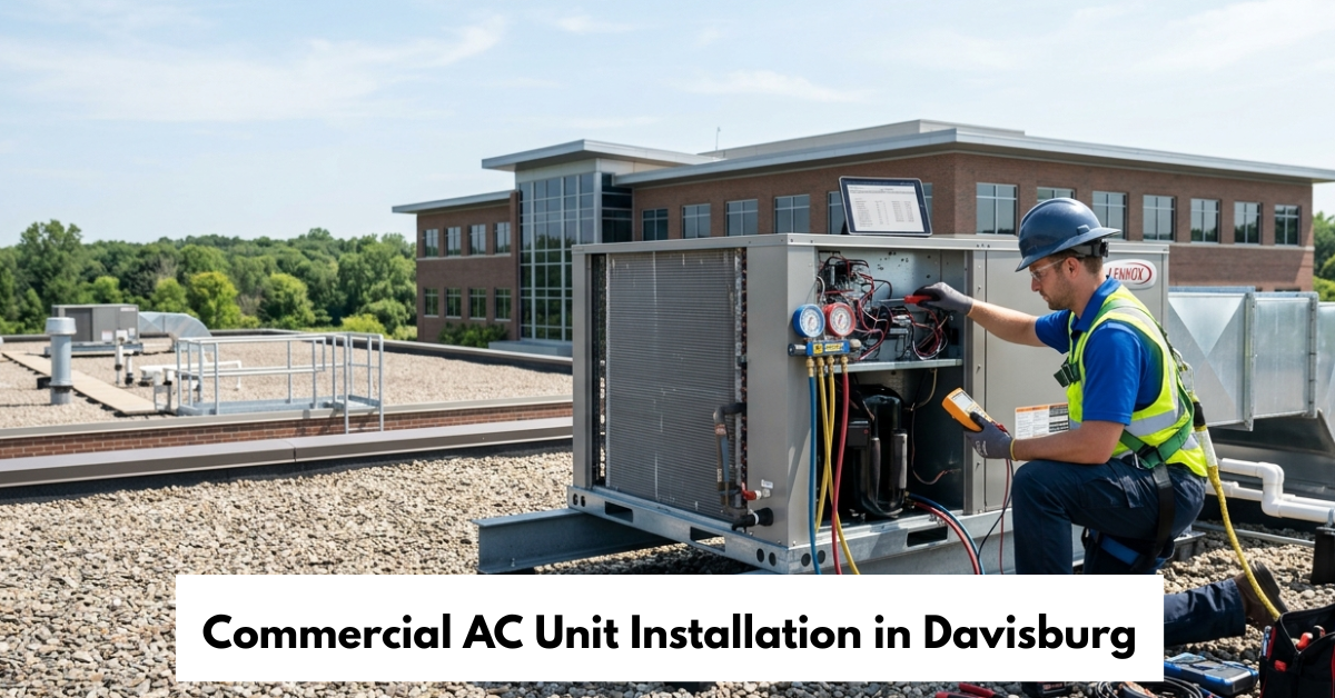 Commercial Ac Unit Installation In Davisburg