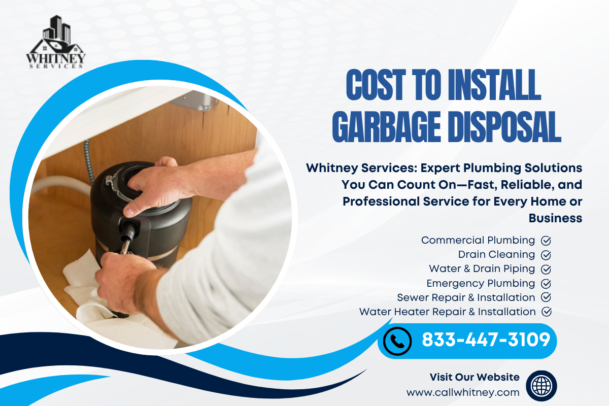 Cost To Install Garbage Disposal