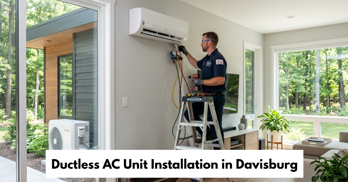 Ductless Ac Unit Installation In Davisburg