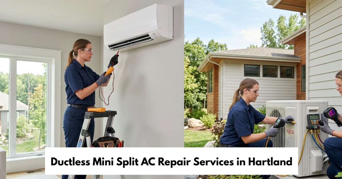 Ductless Mini Split Ac Repair Services In Hartland