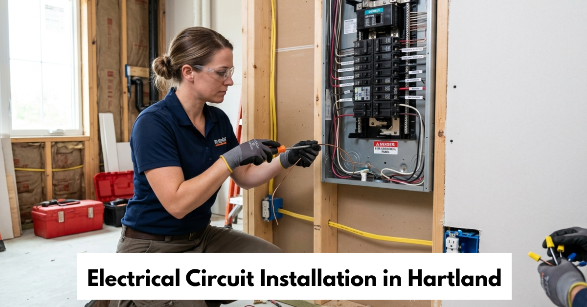 Electrical Circuit Installation In Hartland