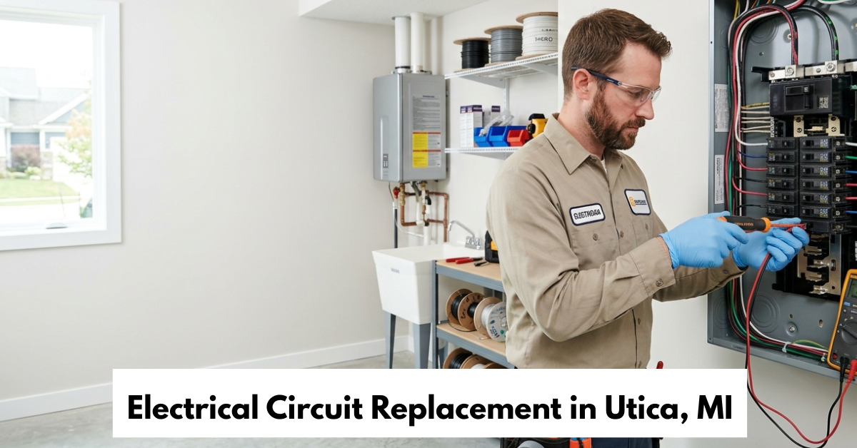 Electrical Circuit Replacement In Utica, Mi