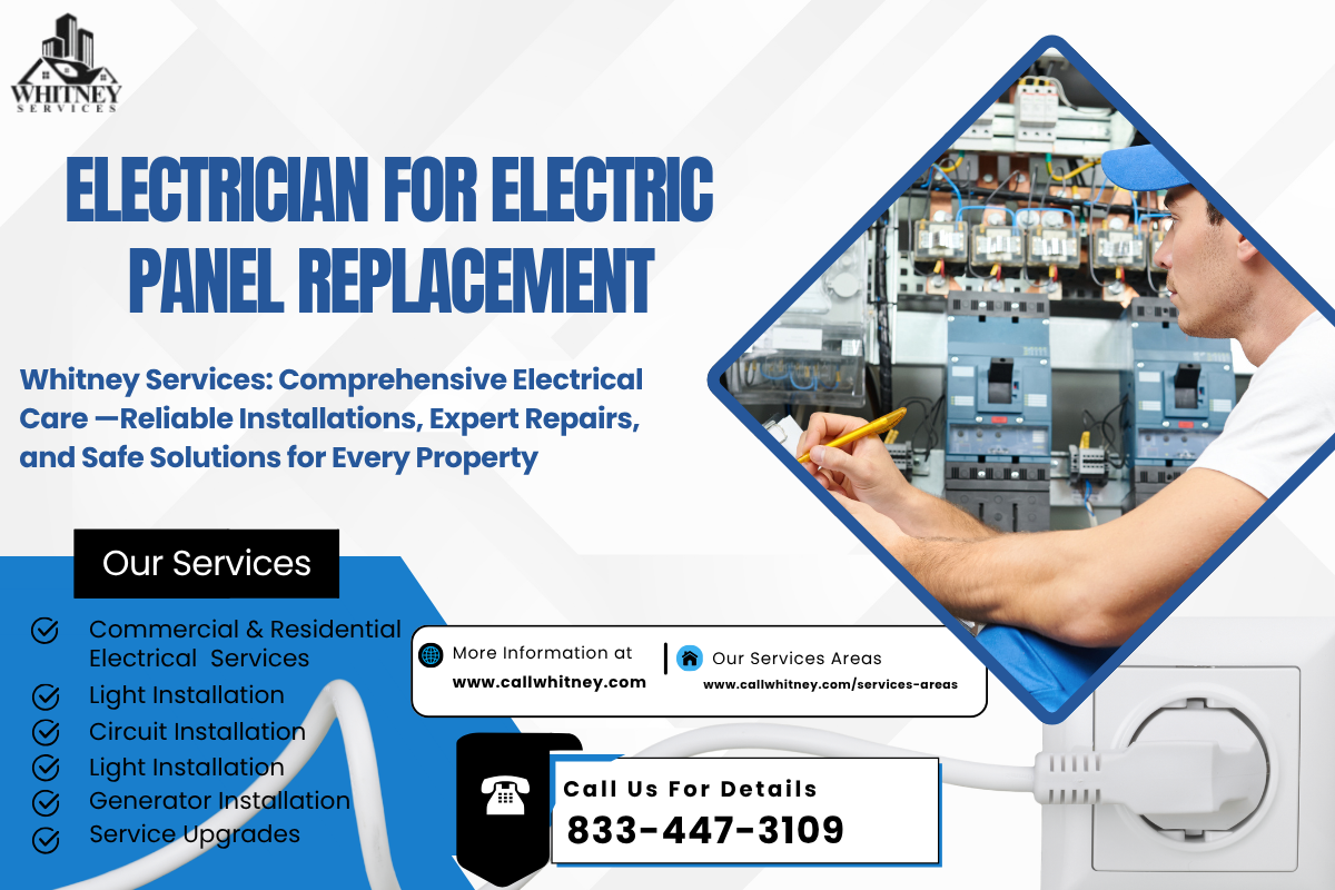Electrician For Electric Panel Replacement