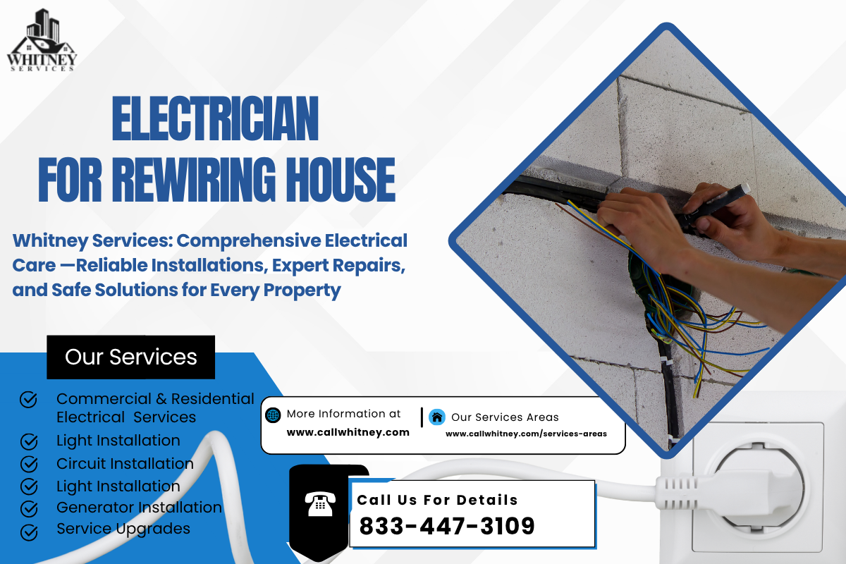 Electrician For Rewiring House