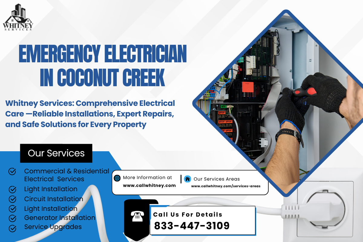 Emergency Electrician In Coconut Creek