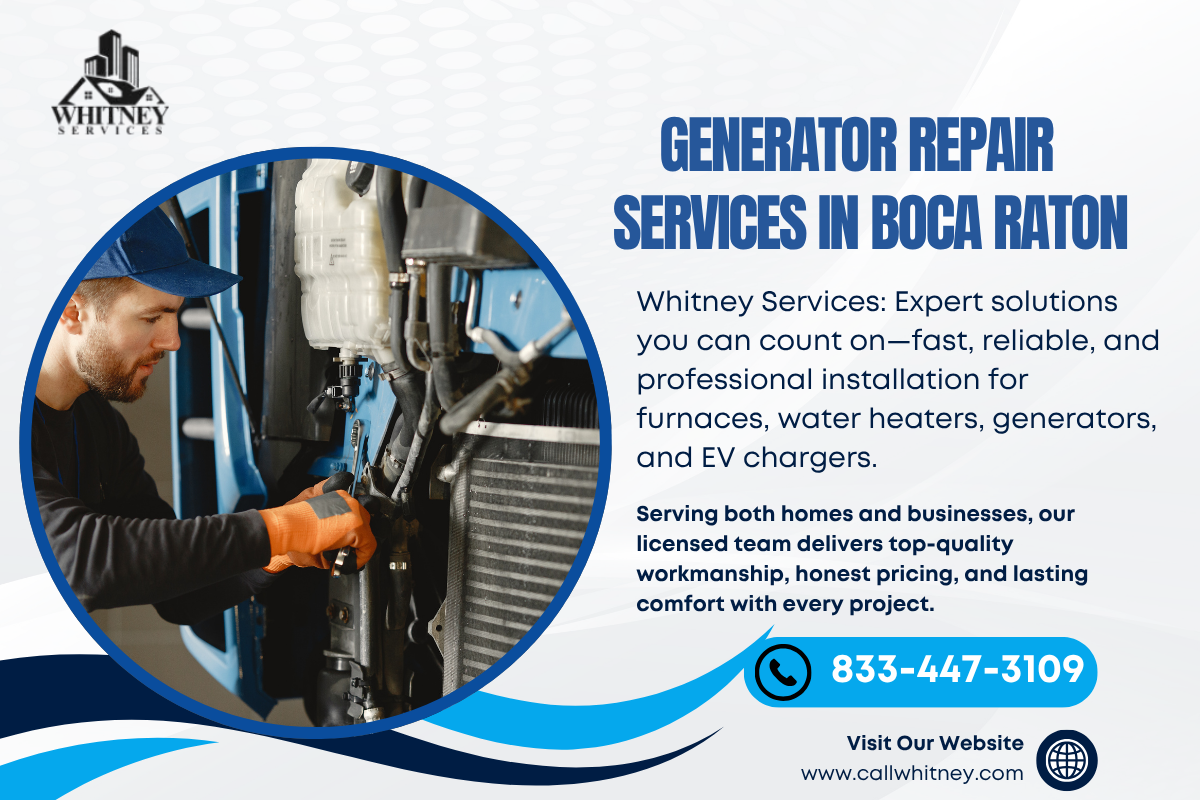 Generator Repair Services In Boca Raton