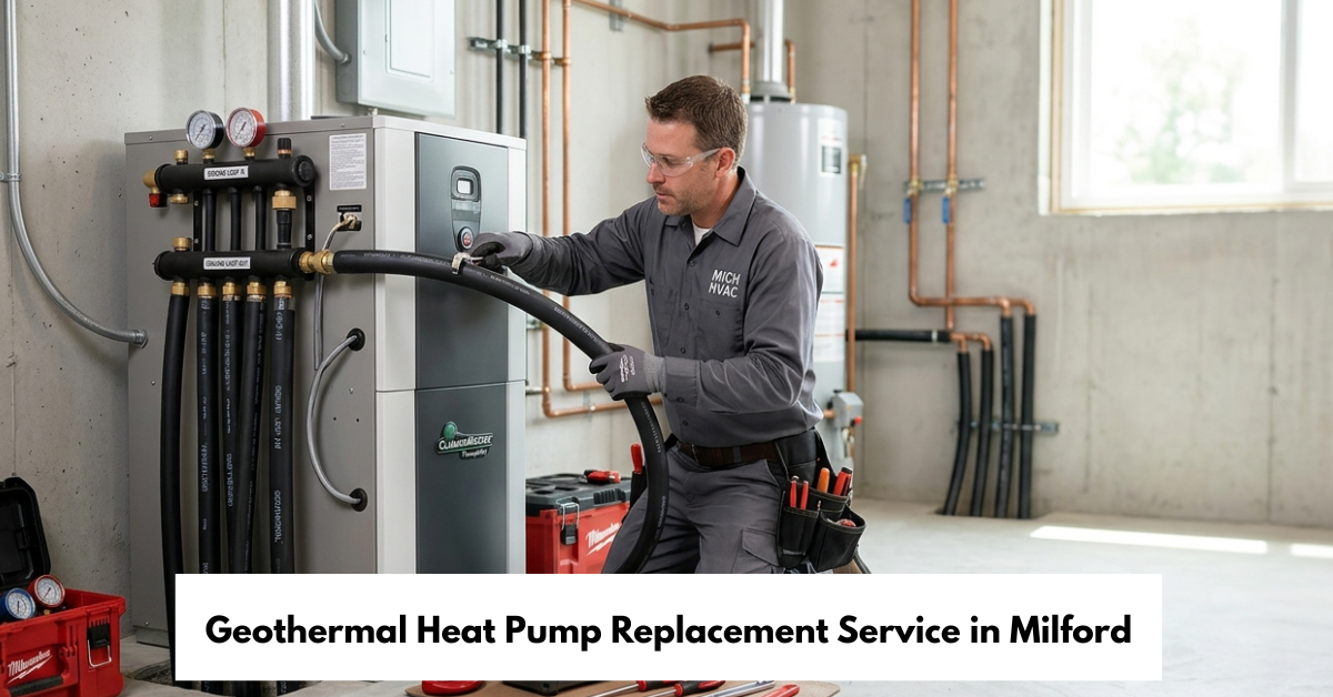 Geothermal Heat Pump Replacement Service In Milford