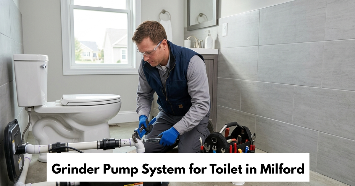 Grinder Pump System For Toilet In Milford
