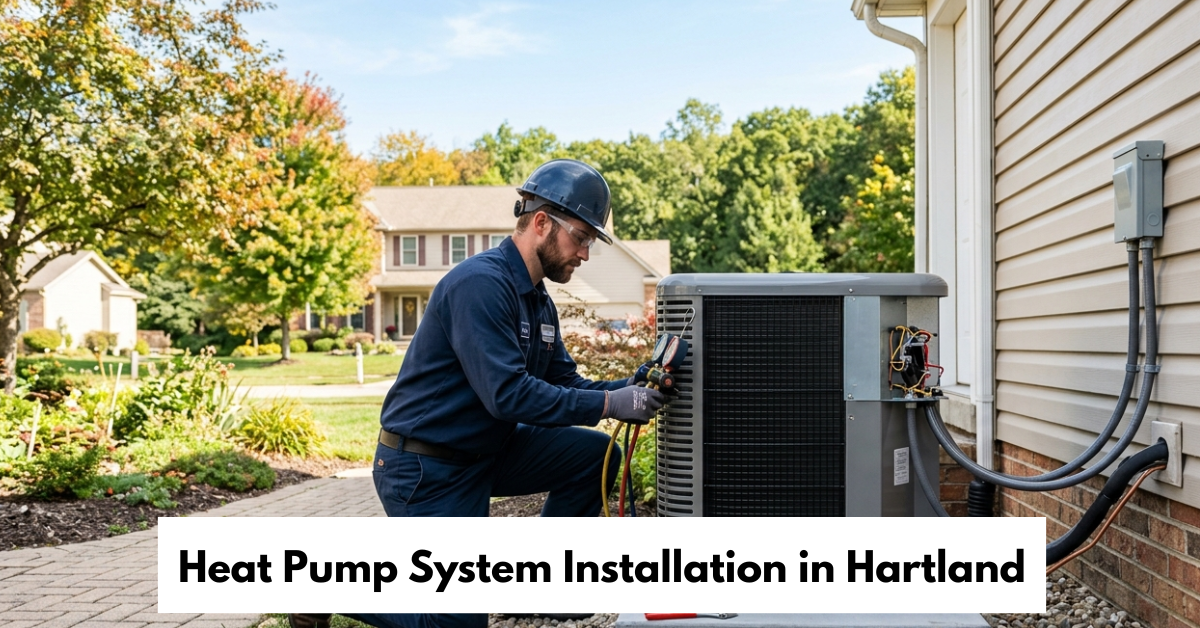 Heat Pump System Installation In Hartland